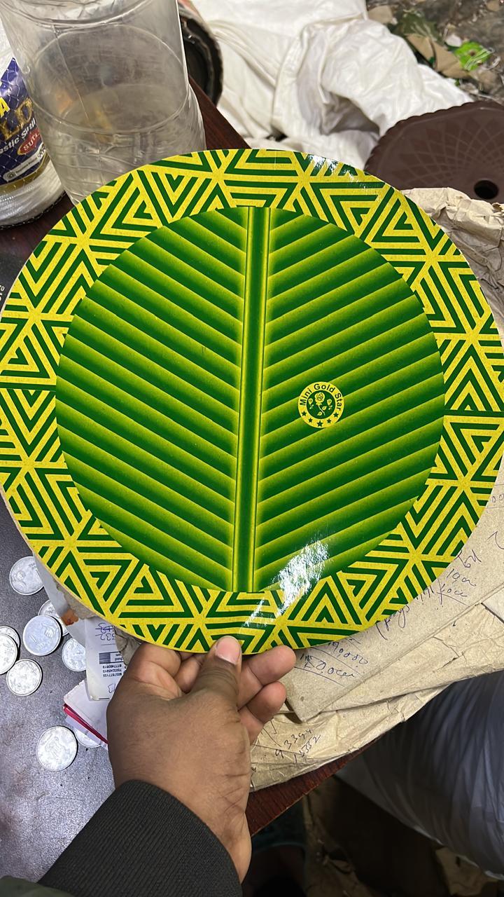 Mini Gold Star Geometric Plate